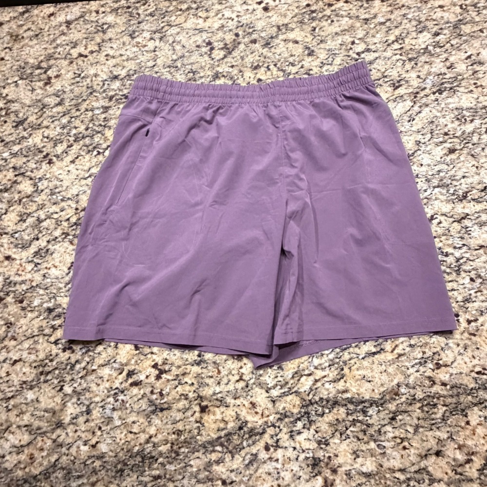 VRST Mens Short Purple Mauve Athletic Training Running Shorts XL